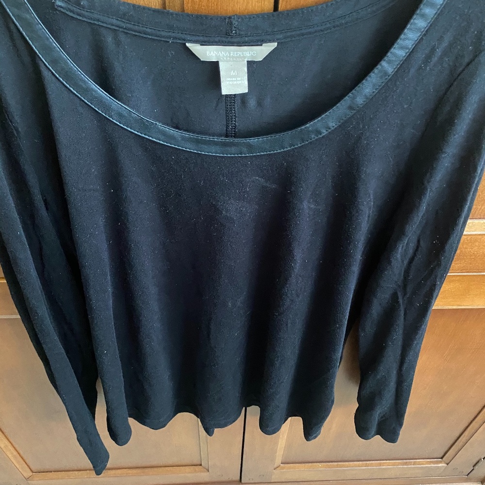 Long Sleeve Black Tee Shirt
